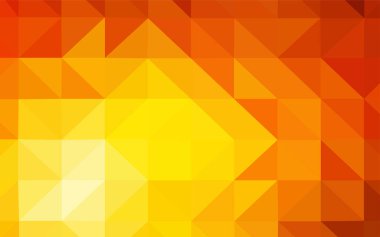 Işık kırmızı, sarı vektör poligonal arka plan. Üçgenler ile renkli soyut resimde. Senin arka plan için dokulu deseni.