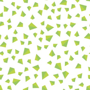 Açık yeşil, sarı vektör kesintisiz, izometrik şablon kristalleri, üçgenler ile. Üçgenler ile soyut degrade illüstrasyon. Doku pencere panjur, perdeler için.