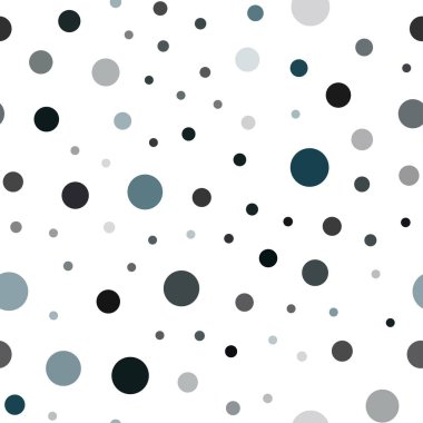 Koyu mavi daireler ile sorunsuz şablon vektör. Renkli gradyan ile arka plan üzerinde bulanık kabarcıklar. Kartvizit, Web siteleri için şablon.