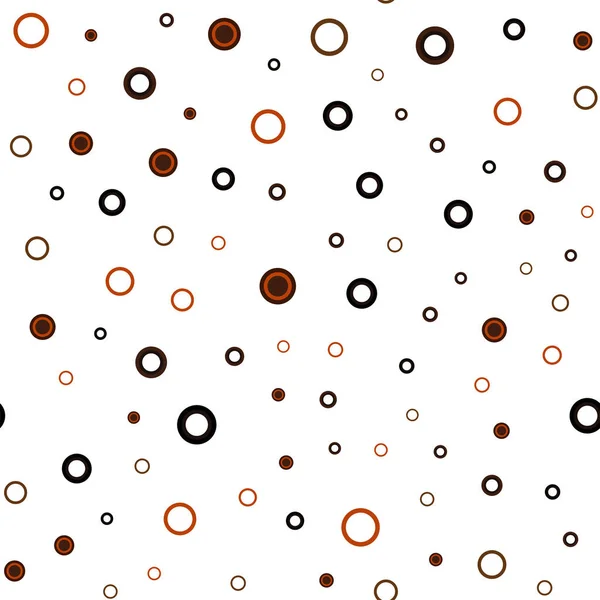 Темно Червоний Вектор Безшовне Компонування Формами Кола Розмиті Бульбашки Абстрактному — стоковий вектор