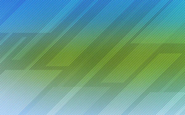 Світло Блакитна Зелена Векторна Текстура Кольоровими Лініями Розмитий Декоративний Дизайн — стоковий вектор