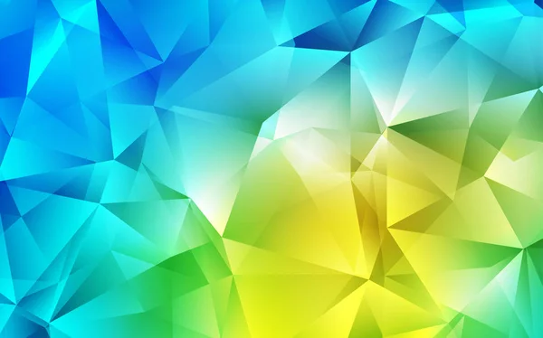 Синий Зеленый Векторный Отрезок Линиями Треугольниками Иллюстрация Набором Красочных Треугольников — стоковый вектор