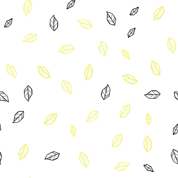 라이트 원활한 우아한 템플릿입니다 그라데이션으로 우아한 패턴에 나뭇잎 디자인 — 스톡 벡터