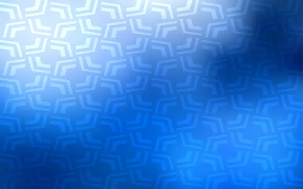 Fond Vectoriel Bleu Clair Avec Rubans Pliés Illustration Abstraite Gradient — Image vectorielle