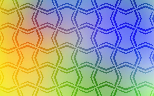 Leichte Mehrfarbige Vektorschablone Mit Wiederholten Sticks Glitzernde Abstrakte Illustration Mit — Stockvektor