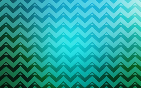Синий Зеленый Векторный Фон Треугольниками Линиями Блестящие Абстрактные Иллюстрации Треугольными — стоковый вектор