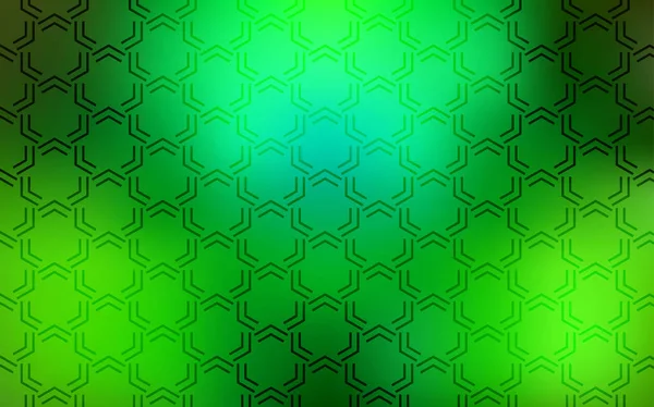Світло Зелений Векторний Фон Прямими Лініями Блискуча Абстрактна Ілюстрація Кольоровими — стоковий вектор