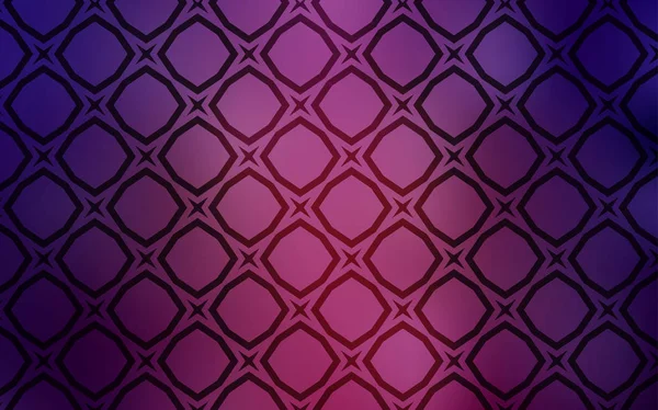 Темно Фиолетовый Векторный Фон Цветными Звездами Размытый Декоративный Дизайн Простом — стоковый вектор