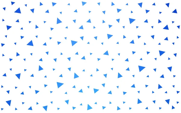 Light Blue Vektor Geometrischen Einfachen Minimalistischen Hintergrund Der Aus Dreiecken — Stockvektor