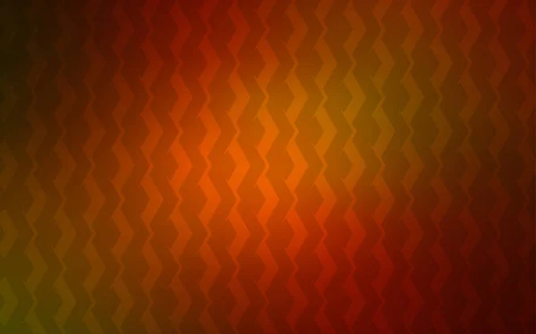 Texture Vectorielle Orange Foncé Avec Des Lignes Colorées Illustration Brillante — Image vectorielle