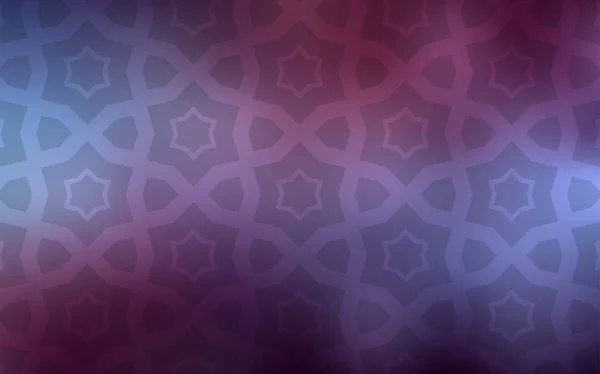 Texture Vectorielle Violet Foncé Avec Belles Étoiles Illustration Abstraite Géométrique — Image vectorielle