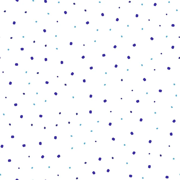 深粉色 蓝色矢量无缝模板与圆形 色彩艳丽的图画 有着模糊的自然风格的圆圈 壁纸设计模式 — 图库矢量图片