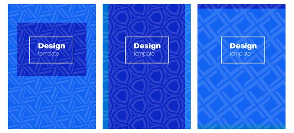 本の光青いベクトル背景 カラフルな抽象的な背景にテキスト ボックスとブックレット 本のカバーのための新しいデザイン — ストックベクタ