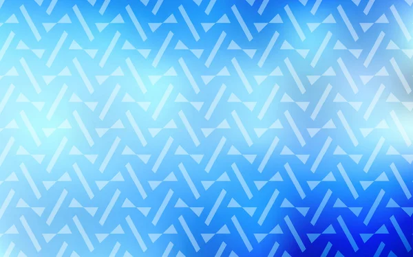 Ανοιχτό Μπλε Διανυσματικό Μοτίβο Πολυγωνικό Στυλ Όμορφη Απεικόνιση Τρίγωνα Στυλ — Διανυσματικό Αρχείο