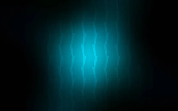 Темний Векторний Фон Blue Прямими Лініями Блискуча Кольорова Ілюстрація Гострими — стоковий вектор