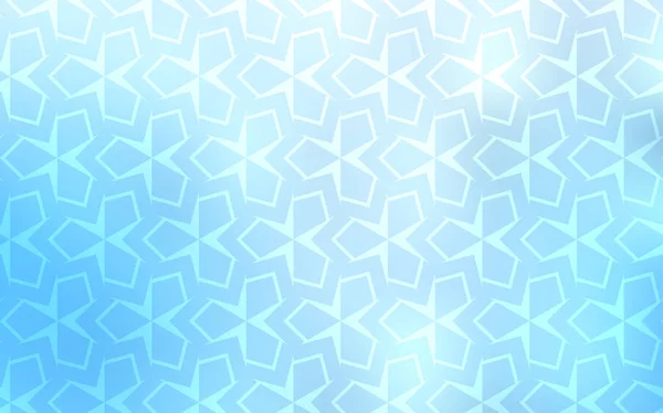 Fondo Vectorial Azul Claro Con Rectángulos Gradiente Abstracto Ilustración Con — Vector de stock