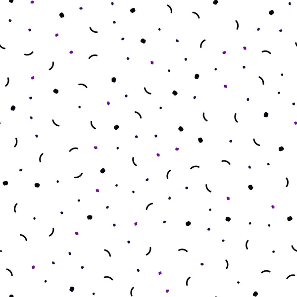 Tmavě Fialová Vektorové Bezproblémové Rozložení Kruhy Čáry Barevné Ilustrace Kruhy — Stockový vektor