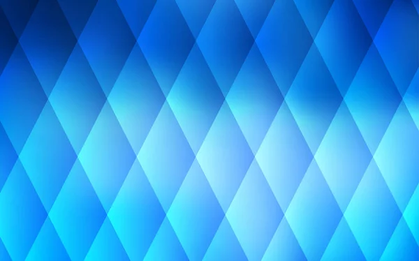 Светло Синий Векторный Шаблон Кристаллами Прямоугольниками Абстрактная Градиентная Иллюстрация Прямоугольниками — стоковый вектор