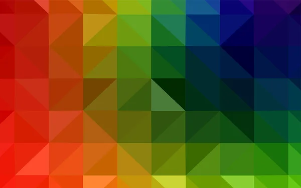 Dunkelblauer Vektor Polygon Abstrakter Hintergrund Moderne Abstrakte Illustration Mit Dreiecken — Stockvektor