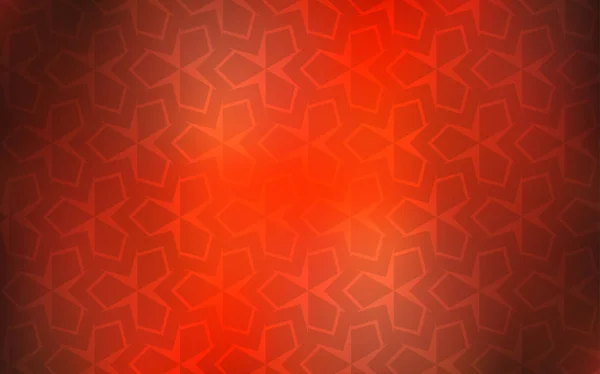 Light Red Vector Backdrop Rhombus Abstract Gradient Illustration Rectangles Smart — Stock Vector