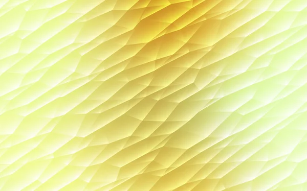 Světle Zelená Žlutá Vector Šablony Krystaly Trojúhelníky Moderní Abstraktní Ilustrace — Stockový vektor