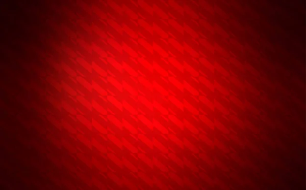 Fundo Vetorial Vermelho Escuro Com Linhas Retas Ilustração Brilhante Colorida — Vetor de Stock