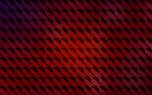 Couverture Vectorielle Rouge Foncé Avec Des Rayures Fines Illustration Brillante — Image vectorielle
