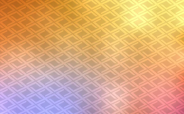 うっすらとピンク 黄色の結晶 長方形のベクトル テンプレート カラフルなグラデーションと抽象的な背景の四角形です ポスター バナーに最適なデザイン — ストックベクタ
