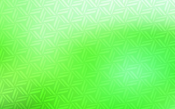 Textura Vetorial Verde Claro Com Estilo Triangular Ilustração Abstrata Moderna — Vetor de Stock
