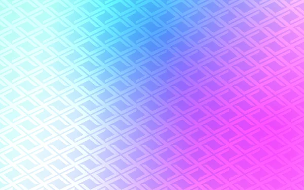 Světle Růžová Modrý Vektor Textury Obdélníkové Styl Glitter Abstraktní Ilustrace — Stockový vektor