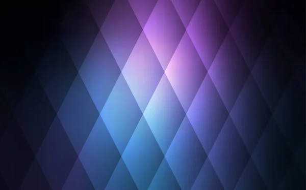 Dunkelrosa Blauer Vektoreinband Polygonalen Stil Schöne Illustration Mit Rechtecken Und — Stockvektor
