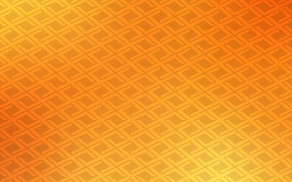 Licht Oranje Vector Achtergrond Met Rechthoeken Vierkanten Decoratieve Ontwerp Abstracte — Stockvector