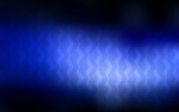 Patrón Vectorial Azul Oscuro Con Líneas Afiladas Ilustración Colores Brillantes — Vector de stock
