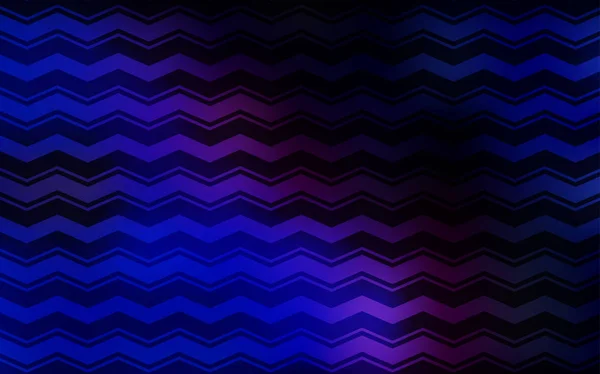 Dunkelrosa Blauer Vektorhintergrund Mit Geraden Linien Moderne Geometrische Abstrakte Illustration — Stockvektor