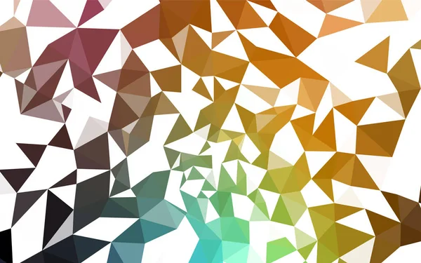 Темный Многоцветный Вектор Красочная Абстрактная Иллюстрация Треугольниками Template Cell Phone — стоковый вектор