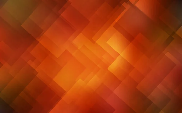 Fond Vectoriel Orange Foncé Avec Des Lignes Droites Illustration Abstraite — Image vectorielle