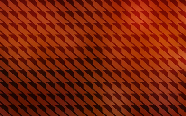Modello Vettoriale Arancione Chiaro Con Linee Nette Illustrazione Moderna Geometrica — Vettoriale Stock