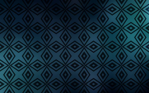 Dark Blue Vector Texture Rectangular Style Decorative Design Abstract Style — Stock Vector