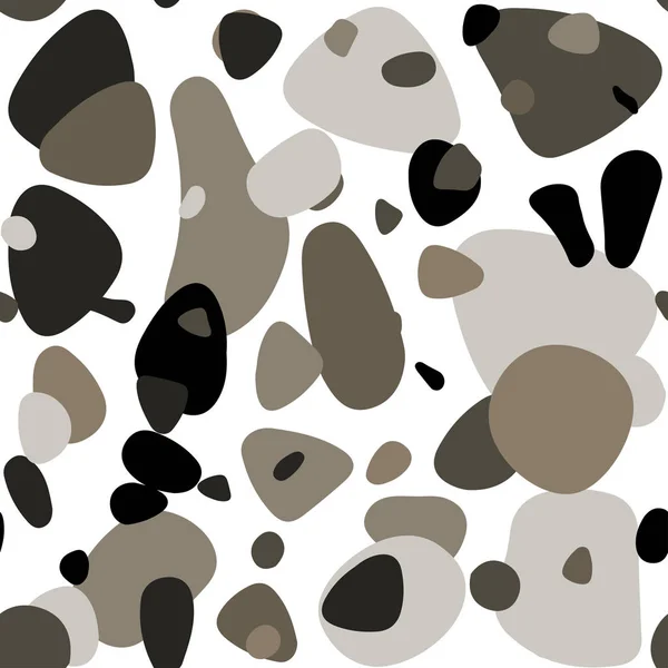 Light Gray Vector Seamless Pattern Spheres Glitter Abstract Illustration Blurred — Stock Vector