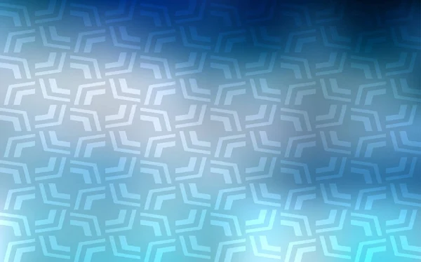 Luz Azul Vector Fondo Con Círculos Abstractos Una Elegante Ilustración — Vector de stock