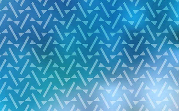 Светло Голубое Векторное Покрытие Многоугольным Стилем Треугольники Абстрактном Фоне Красочным — стоковый вектор