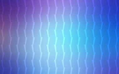 Hafif pembe, mavi vektör doku renkli çizgiler ile. Dekoratif illüstrasyon hatları ile soyut şablonunda parlayan. Reklam, kitapçıklar, broşürler için şablon.