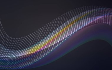 Koyu gri vektör zemin noktalar ve çizgiler ile. Glitter soyut resim bağlantı üçgen yapısı ile. Desen doku duvar kağıdı için.