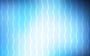 Stright çizgili koyu mavi vektör kapak. Dekoratif illüstrasyon hatları ile soyut şablonunda parlayan. Güzel arka planlar için şablon.