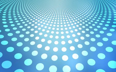 Noktalar ile ışık mavi vektör kapak. Bulanık damla Glitter soyut Illustration yağmur. Güzel tasarım, iş reklam için.