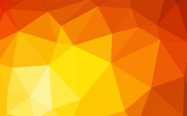 Işık çok renkli vektör soyut mozaik desen. Gradyan ile poligonal soyut resim. İşiniz için en iyi üçgen tasarım.