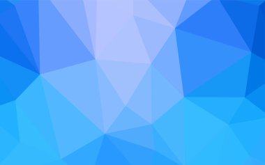 Işık yeşil vektör soyut mozaik arka plan. Üçgenler ile modern soyut resim. İşiniz için en iyi üçgen tasarım.