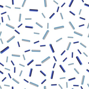 Açık mavi, vektör kesintisiz, izometrik şablonu tekrar tekrar sopa ile yeşil. Glitter soyut illüstrasyon renkli sopa ile. Tasarım için duvar kağıdı, kumaş üreticileri.