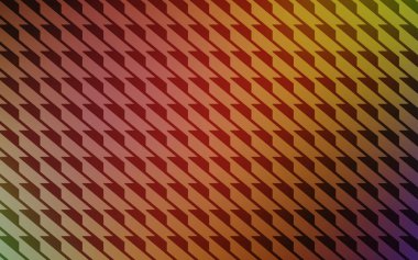 Düz çizgili ışık çok renkli vektör düzeni. Modern geometrik soyut illüstrasyon hatları ile. Reklam, kitapçıklar, broşürler için desen.