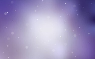 Daireler ile hafif mor vektör şablonu. Kabarcıkları ile soyut tarzda bulanık dekoratif tasarım. Desen doku duvar kağıdı olarak kullanılabilir.